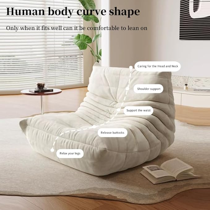 Bean Bag Chair - Memory Foam Bean Bag Chair - Image 8