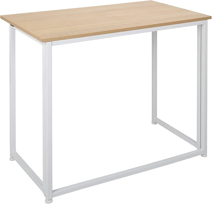 Leopard Folding Computer Desk for Small Spaces, Space-Saving Home Office Desk - Image 6