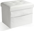 Ottoman Storage Ottoman Foot Rest Stool Foldable Bench by DOCVANIA