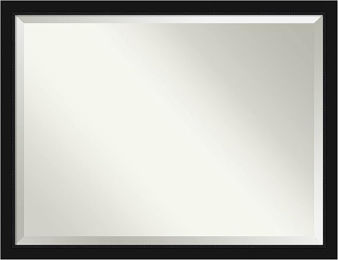Amanti Art Black Bathroom Mirror by AmantiArt