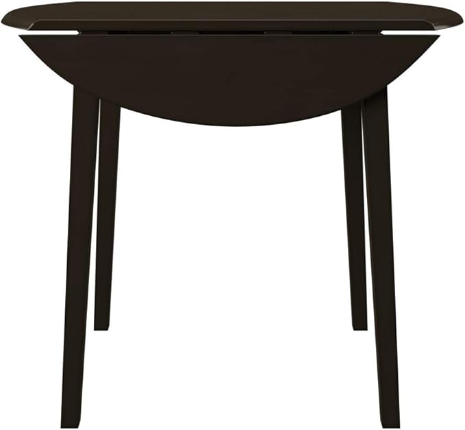 Signature Design by Ashley Hammis Round Dining Room Drop Leaf Table, Dark Brown - Image 6