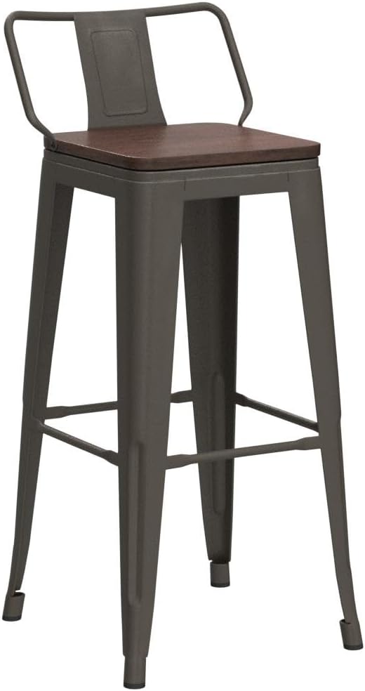 26 Inch Swivel Bar Stools Set of 4 - Image 5