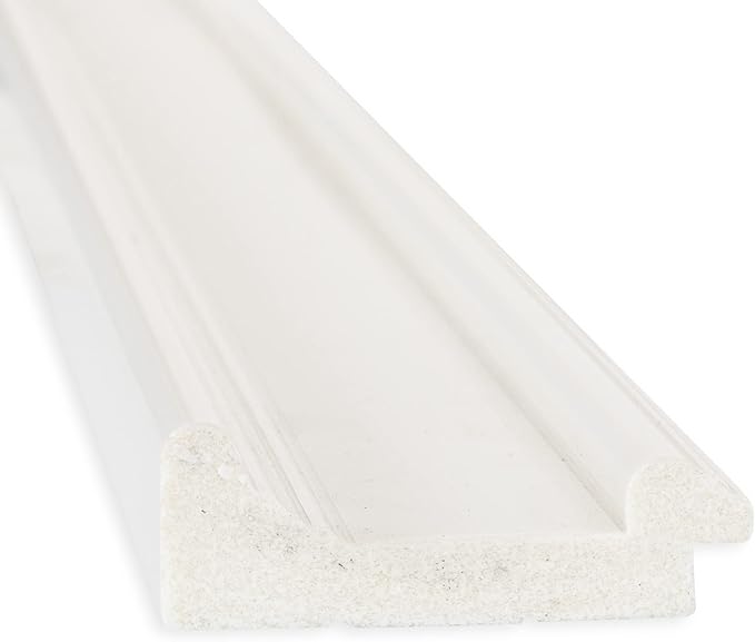 Amanti Art White Bathroom Mirror - Image 2