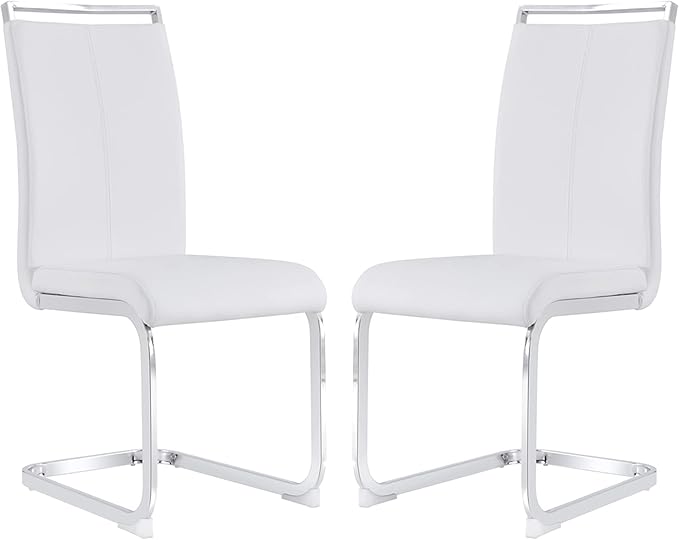 Dining Chairs Set, Kitchen Modern Metal Chairs by Gopop