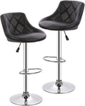 BestOffice Counter Height Bar Stools Set of 2 Bar Stools Swivel Stool Height by BestOffice