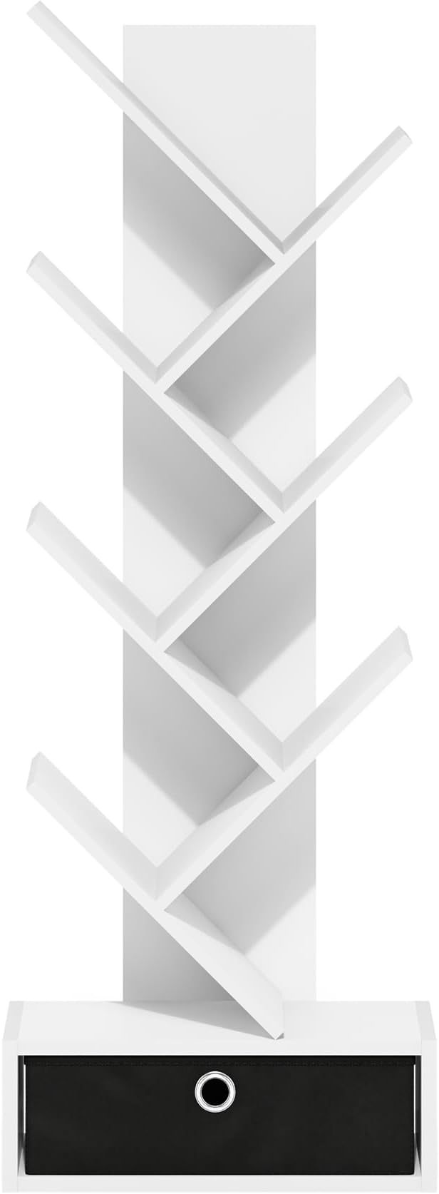 Furinno Tree Bookshelf 7-Tier Floor Standing Tree Bookcase - Image 6