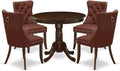 East West Furniture ANDA5-AWA-26 5 Piece Kitchen Table Set Includes a Round by EastWestFurniture