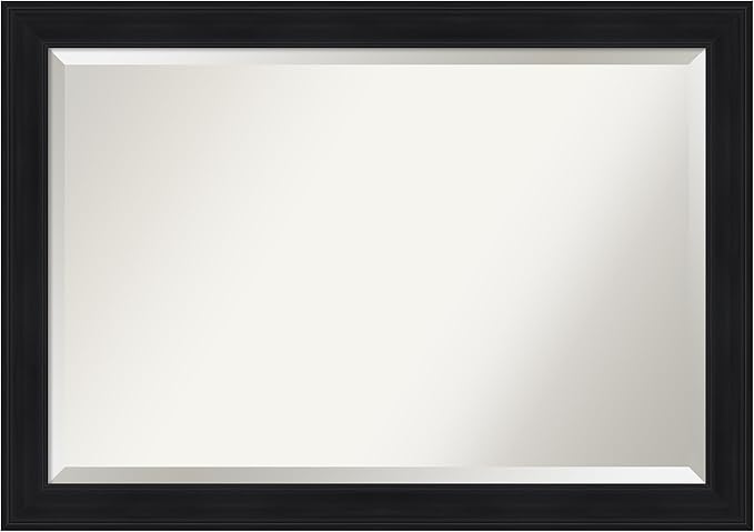 Amanti Art Black Bathroom Mirror by AmantiArt