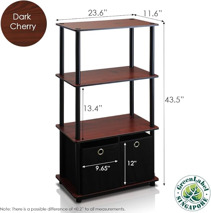 Furinno Go Green 4-Tier Multipurpose Storage Shelf - Image 2