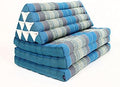Leewadee 3-Fold Mat XXL with Triangle Cushion – Firm TV Pillow, Foldable by Leewadee