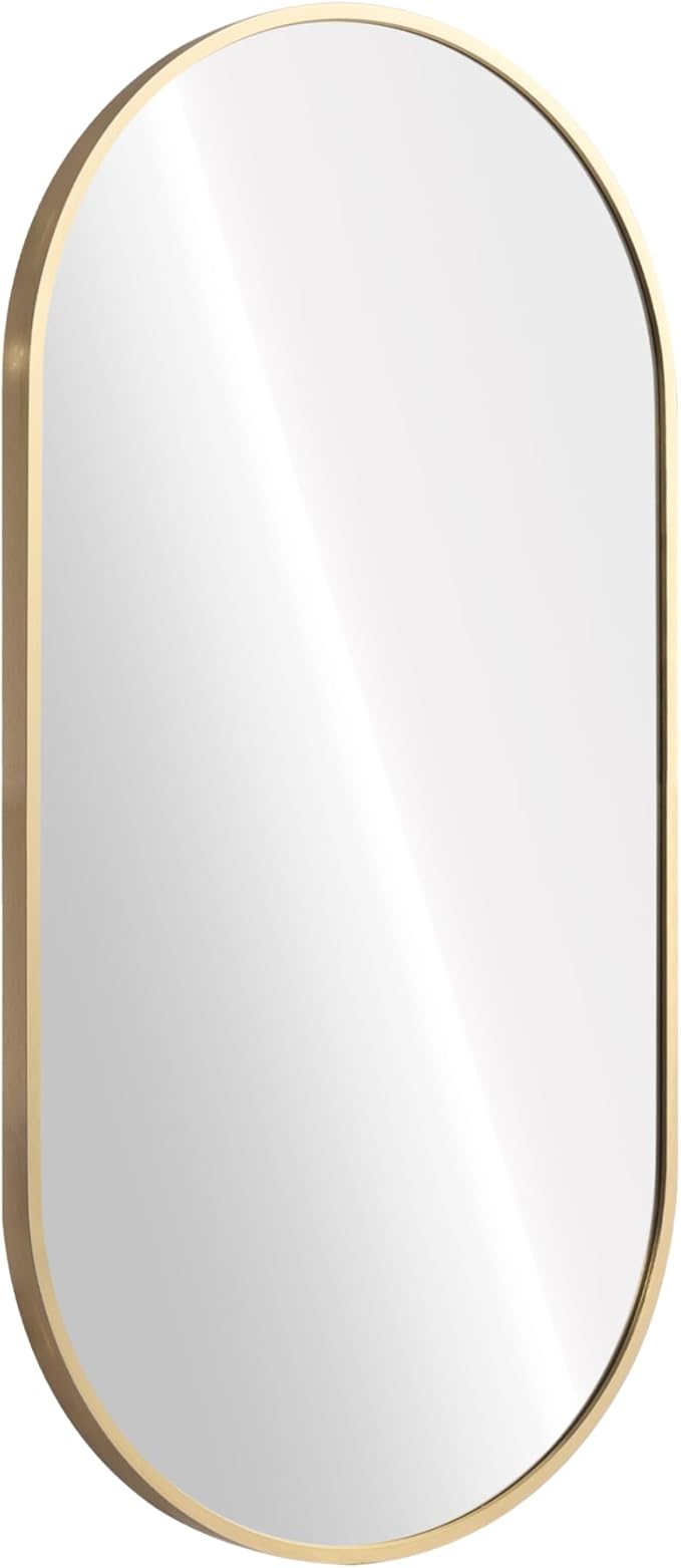 Navaris Oval Wall Mirror by Navaris