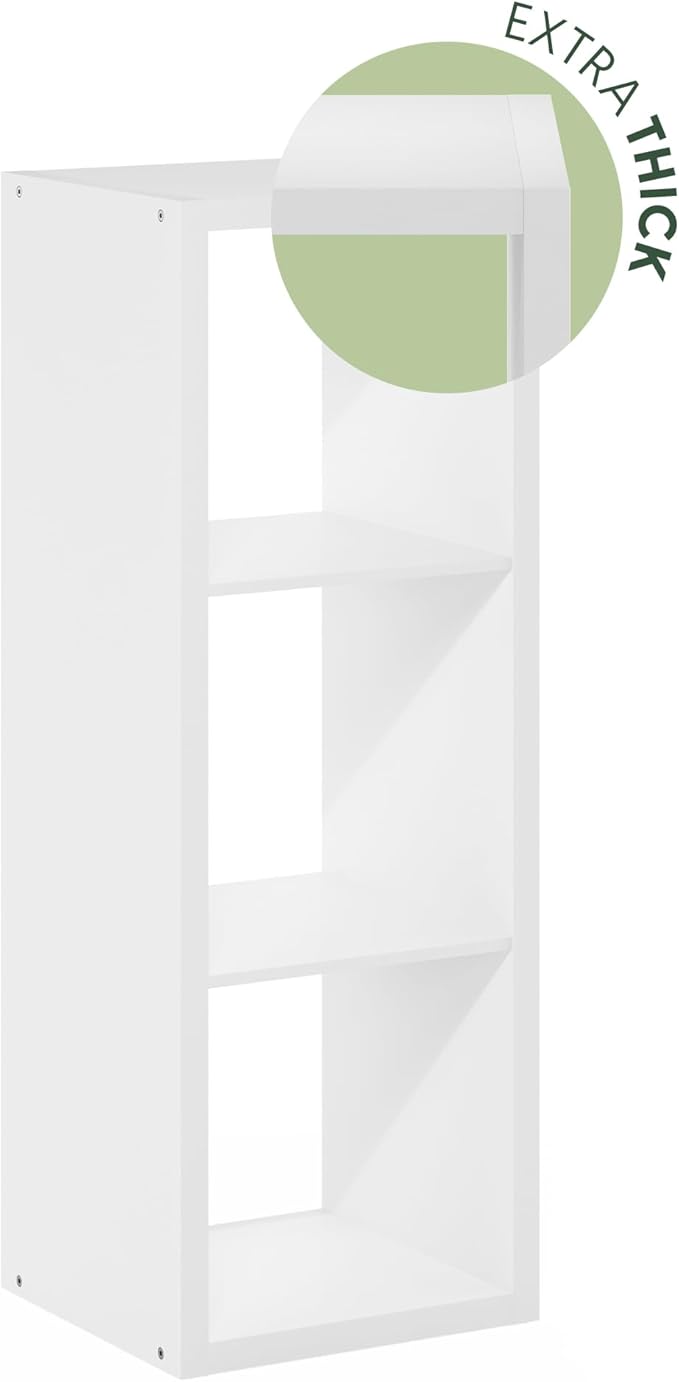 Furinno Cubicle Open Back Decorative Cube Storage Organizer - Image 6