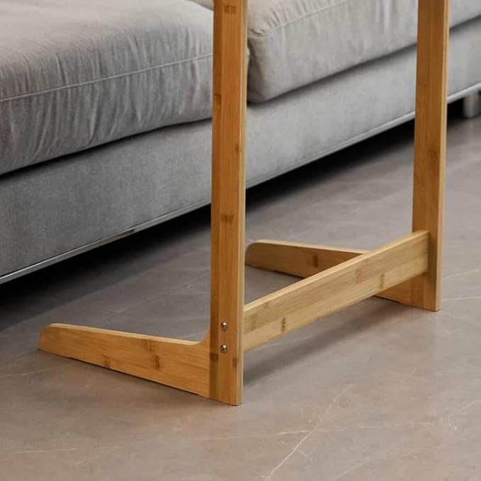 Forevich Bamboo Modern Tv Trays Table - Image 6