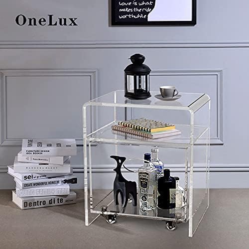 ONELUX 2088 Clear Acrylic nightstand - Image 5