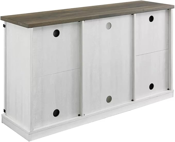 Farmhouse TV Stand for 60inch Television Stand, Entertainment Center - Image 7