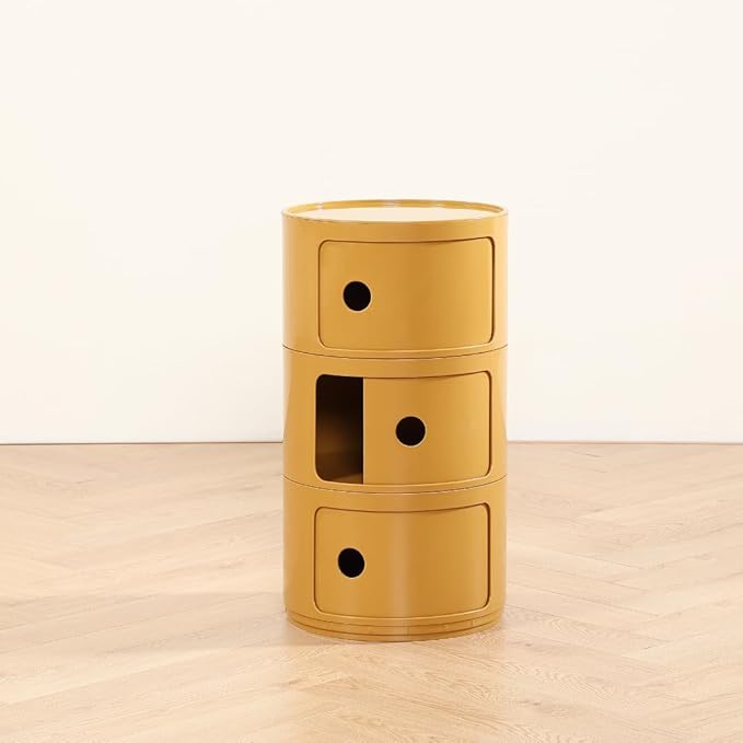 COZYMATIC 3 Tier Round Nightstand - Image 7