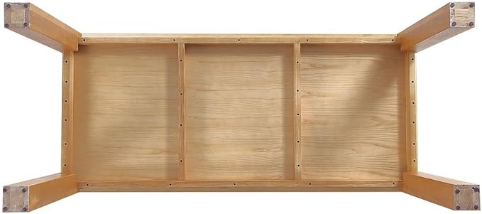 Manhattan Comfort Rockaway 70.86" Modern Solid Wood Dining Table - Image 10