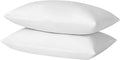 16X26 Oblong Feather & Down Pillow Insert, 100% Cotton Fabric by basic+home