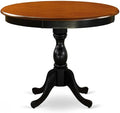 East West Furniture AMDA5-BCH-C 5 Piece Dining Room Table Set Includes a Round by EastWestFurniture
