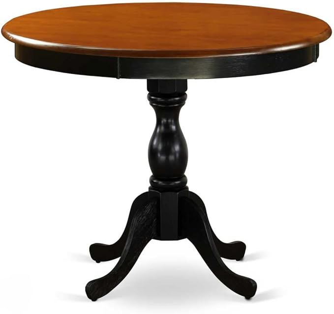East West Furniture AMPF5-BCH-W 5 Piece Kitchen Table & Chairs Set Includes a by EastWestFurniture
