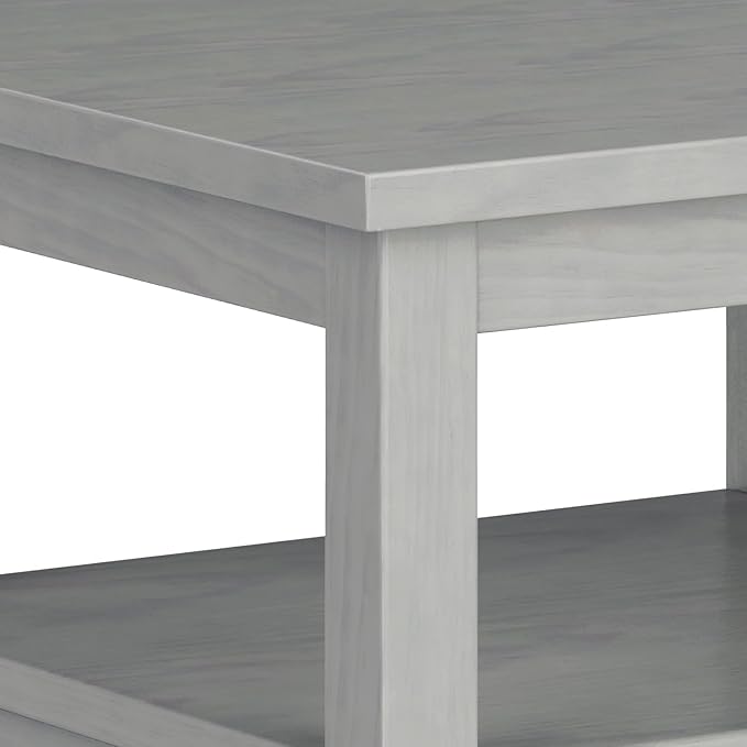 SIMPLIHOME Warm Shaker SOLID WOOD 20 Inch Wide Rectangle Transitional End Side - Image 6