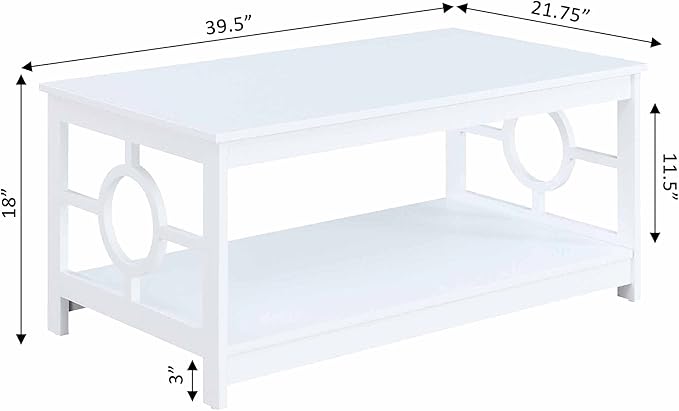 Convenience Concepts Ring Coffee Table - Image 3