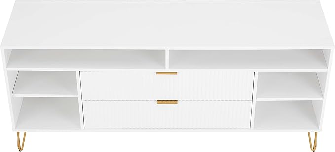 Manhattan Comfort Dumbo Mid Century Modern TV Stand - Image 5