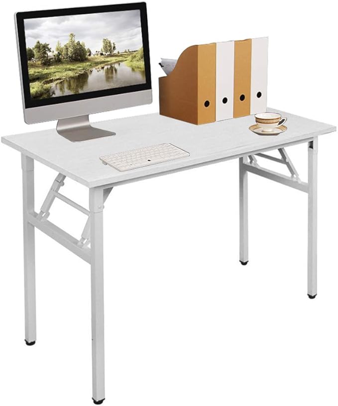 Folding Desk, 39 inch No Assembly Folding Desks - Image 8