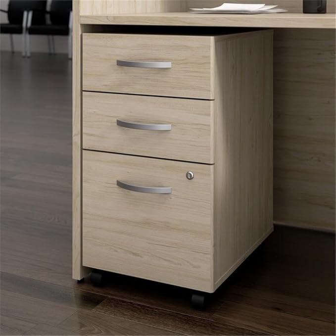 Bush Business Furniture Arrive 3 Drawer Mobile File Cabinet - Image 5