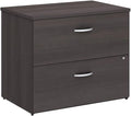Bush Business Furniture Studio C 2 Drawer Lateral File Cabinet in Storm Gray by BushBusinessFurniture