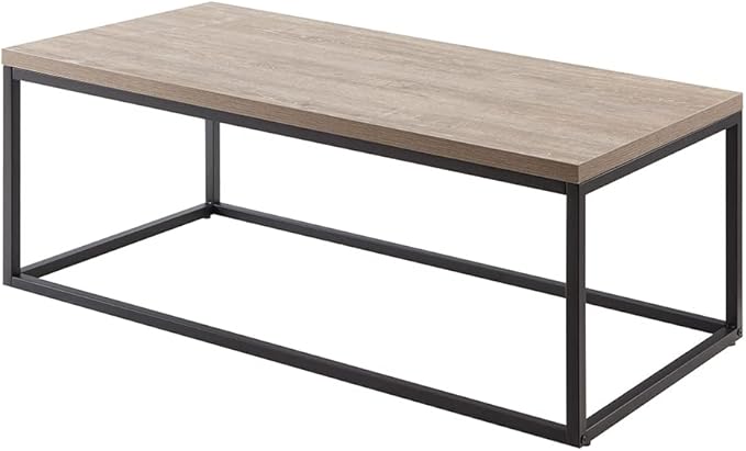 CENSI 40-in Grey Wash Accent Coffee Table Ottoman - Image 6