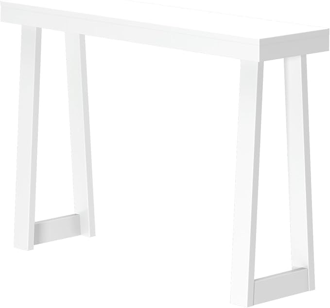 Plank+Beam Solid Wood Console Table, 46.25 Inch, Sofa Table, Narrow Entryway - Image 4