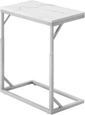 C-Shaped End Table, Small Sofa Table by Joyofcife