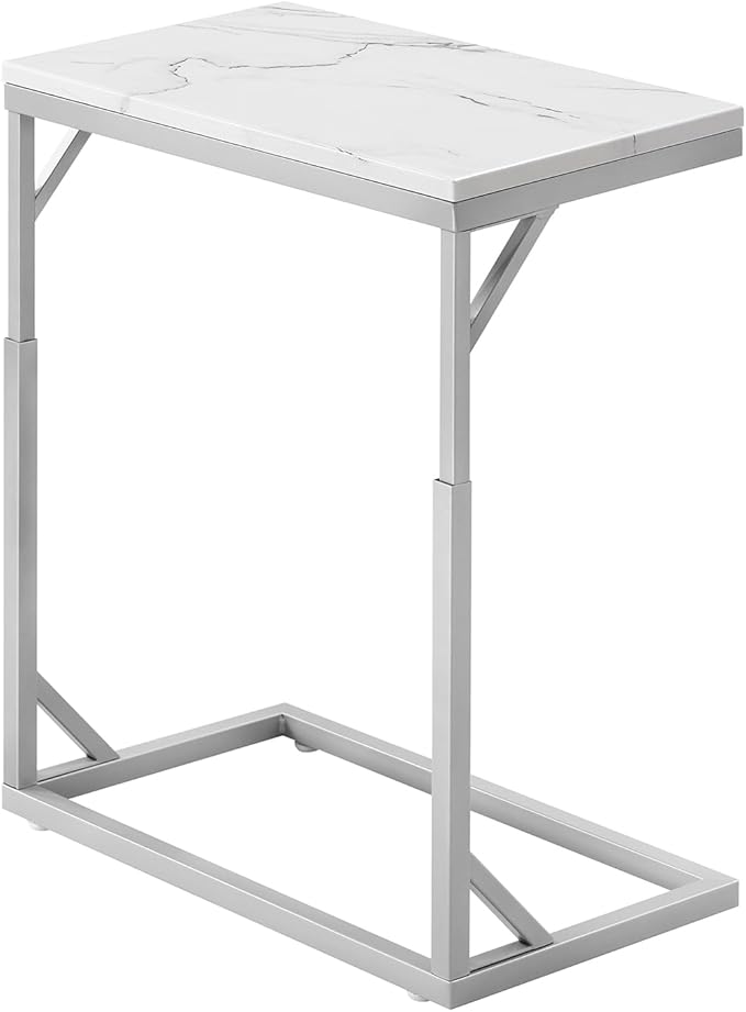 C-Shaped End Table, Small Sofa Table by Joyofcife