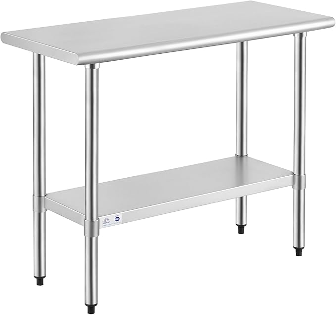ROCKPOINT Stainless Steel Table by ROCKPOINT