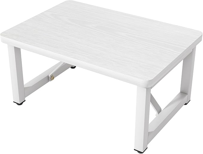 Step Stool, Small Step Stool for Adults, Wood and Metal Foot Stool, One by SZLHANJZ
