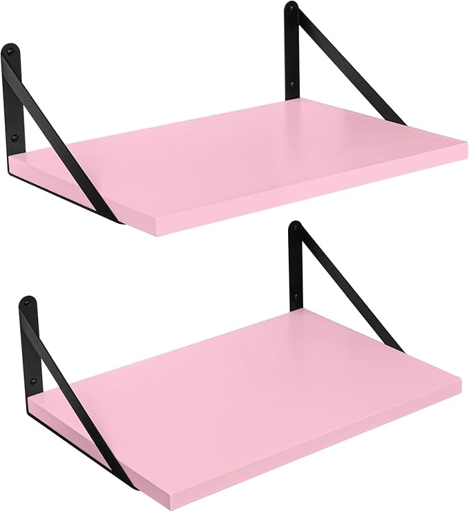 SAUMONIERES Floating Shelves Bookshelf by Saumonieres