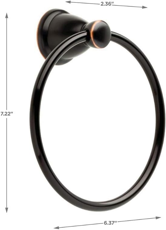 Franklin Brass Kinla 5-Piece Bathroom Set Oil-Rubbed Bronze 18', Toilet Paper - Image 5