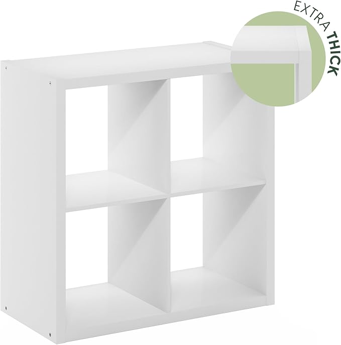 Furinno Cubicle Open Back Decorative Cube Storage Organizer - Image 5