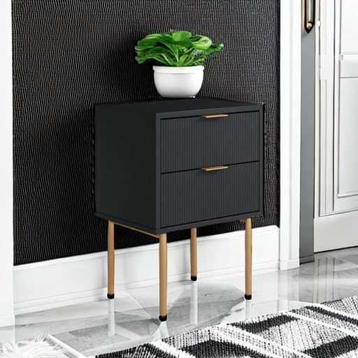 Masupu Nightstand, Mid-Century Modern Bedside Table - Image 5