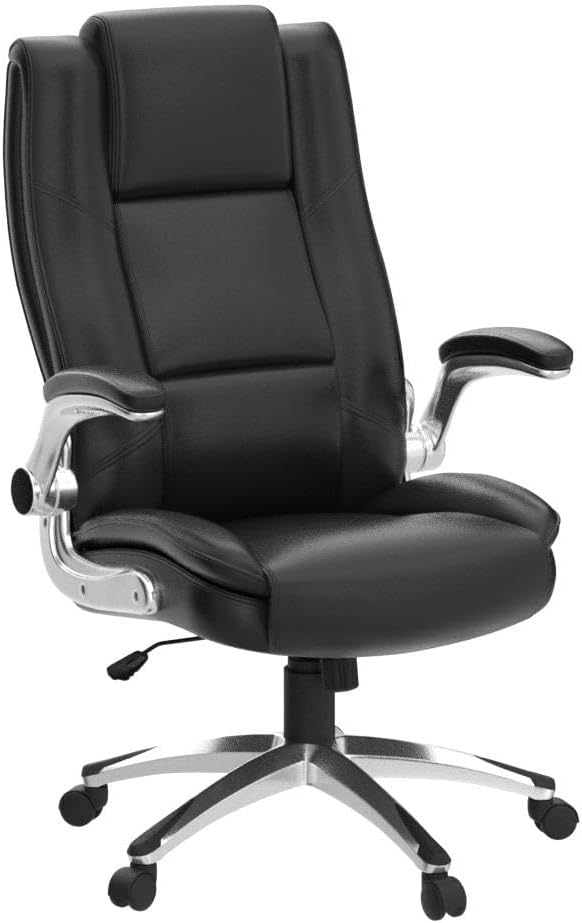 COLAMY High Back Executive Office Chair- Ergonomic Home Computer Desk Leather - Image 6