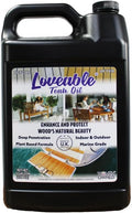 EcoDecors Loveable Teak Oil – 1 Gallon, Indoor and Outdoor Wood Protector by EcoDecors