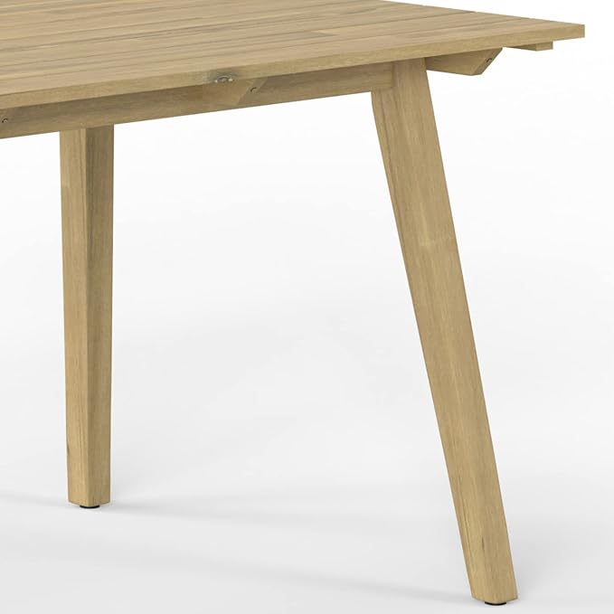 SIMPLIHOME Kona SOLID ACACIA WOOD 65 inch Wide Rectangle Contemporary Outdoor - Image 8