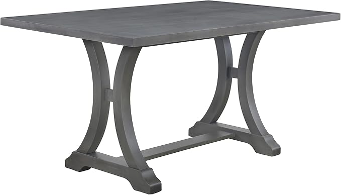 Ball & Cast Dining Table Set for 6, 6-Piece Farmhouse Dining Furniture Set - Image 8