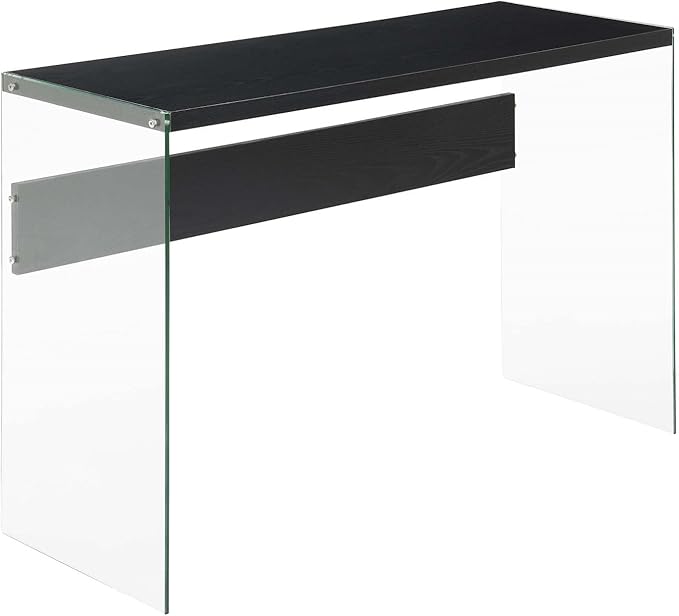 SoHo Glass Console Table/Desk by ConvenienceConcepts