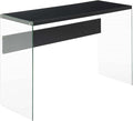 SoHo Glass Console Table/Desk by ConvenienceConcepts