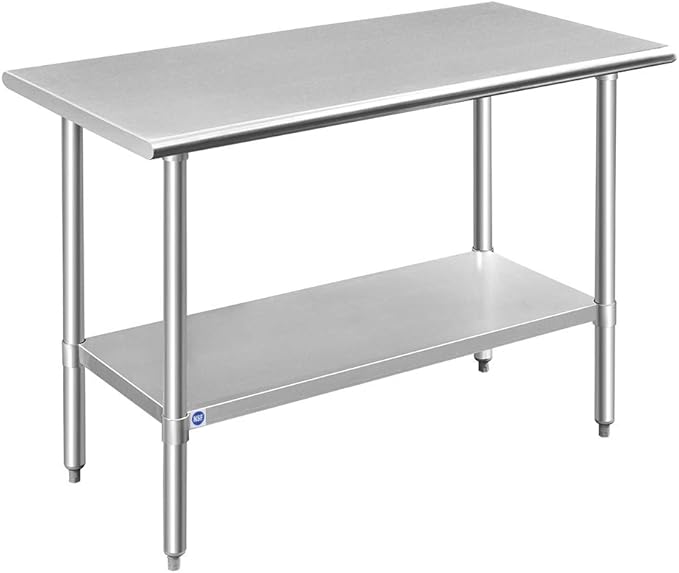 ROCKPOINT Stainless Steel Table by ROCKPOINT