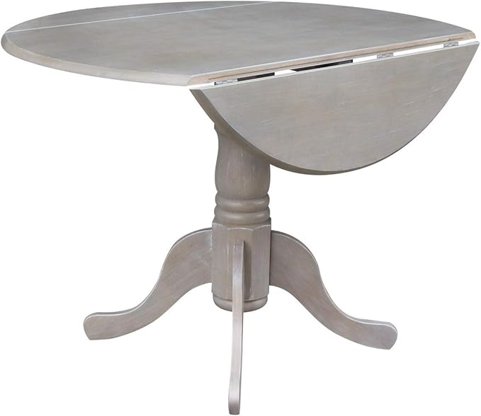 IC International Concepts, Solid Real Wood, Sturdy Parawood, Dimensions 42"D x - Image 4