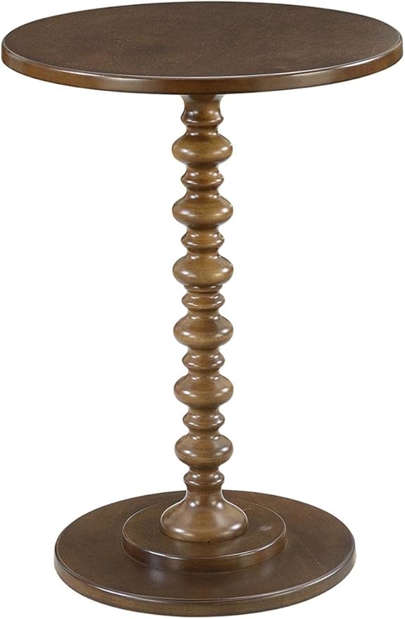 Convenience Concepts Palm Beach Spindle 17.75" Traditional Round End Living Room by ConvenienceConcepts