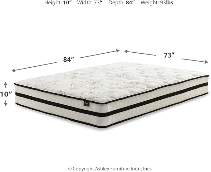 Signature Design by Ashley California King Size Chime 10 Inch Medium Firm - Image 2